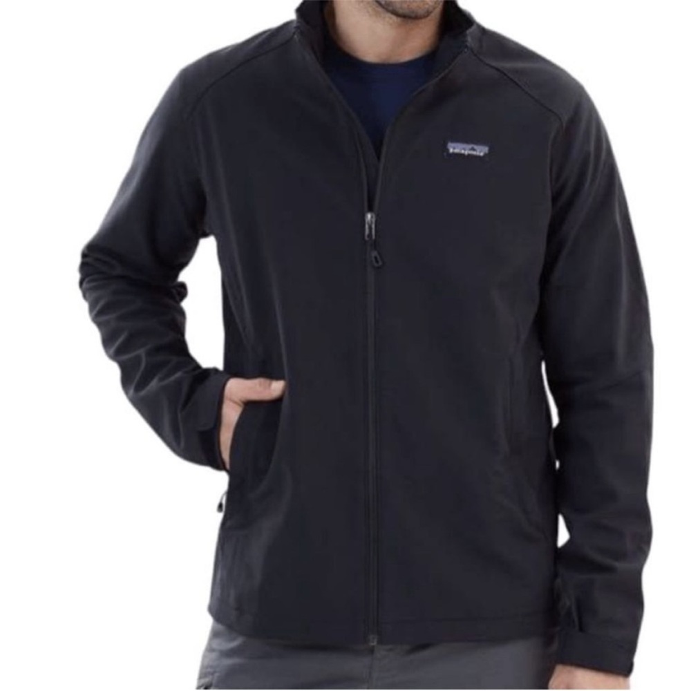 Euc Patagonia Mens Adze Black Jacket Size XXL